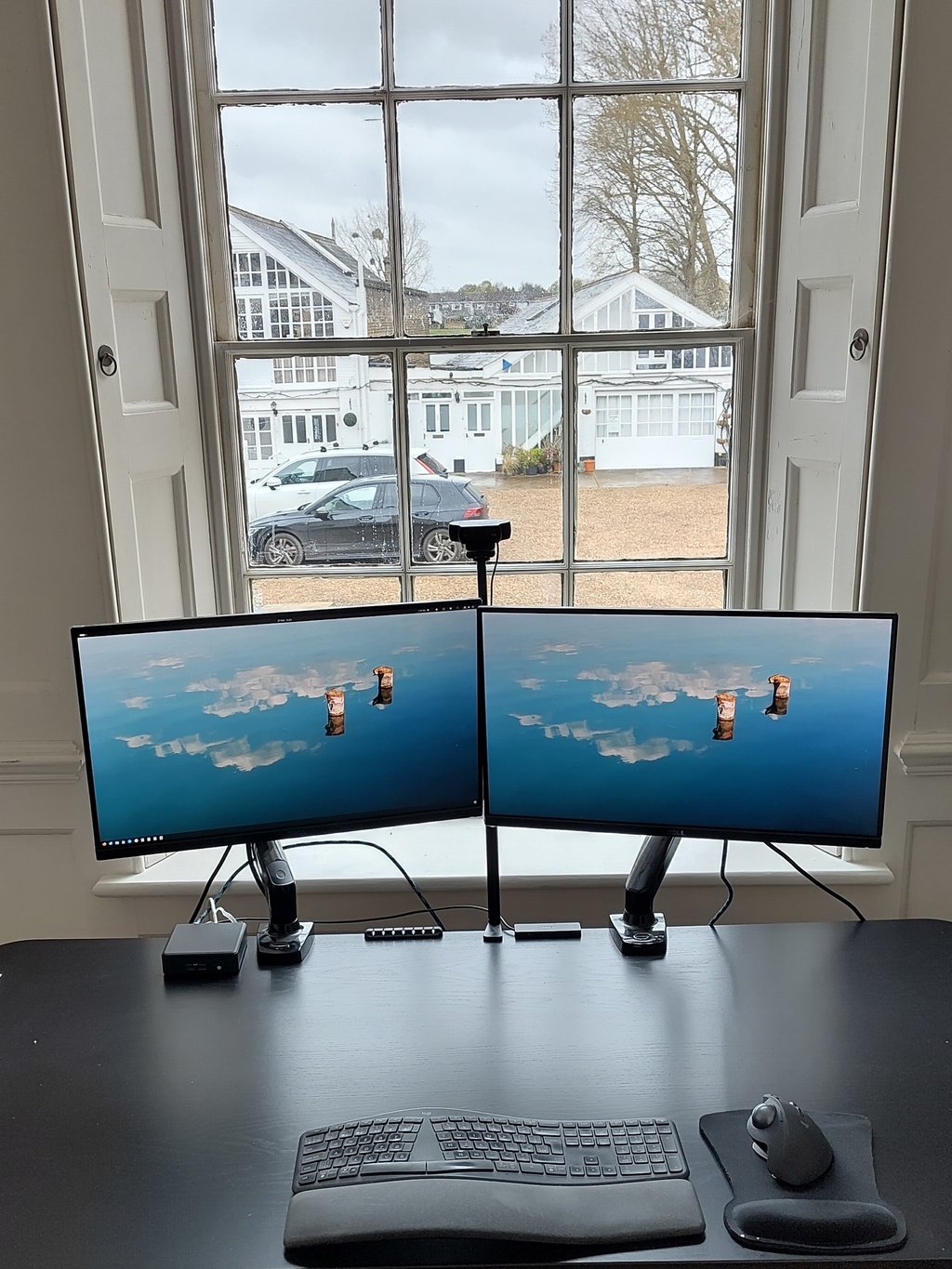 View from Chris R's new office