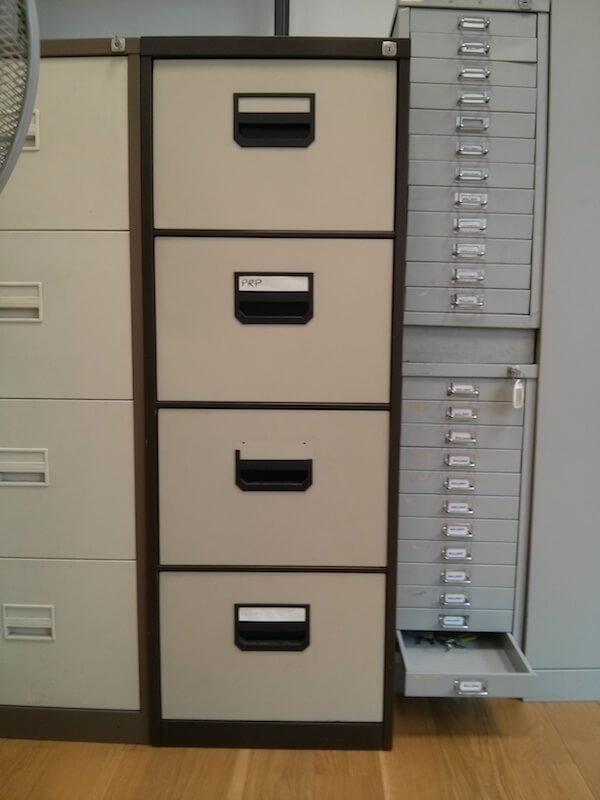 Lockable filing cabinets